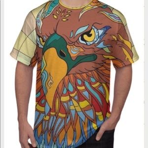 Mystic Eagle print t-shirt